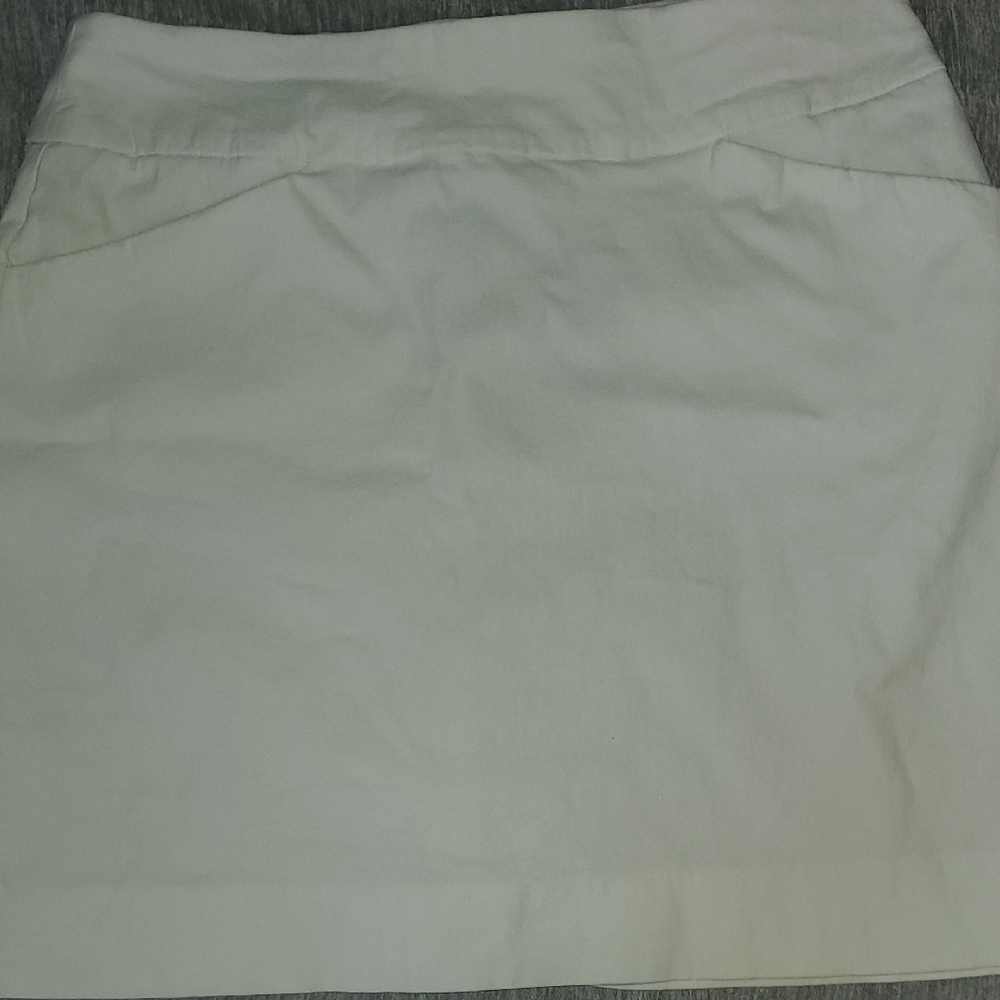 Charter Club Cream Mini Skirt
